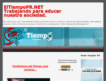 Tablet Screenshot of eltiempopr.net